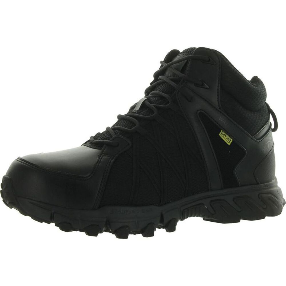 Reebok Mens Trailgrip Black Alloy Toe Hiker Work & Safety Boots Shoes Used